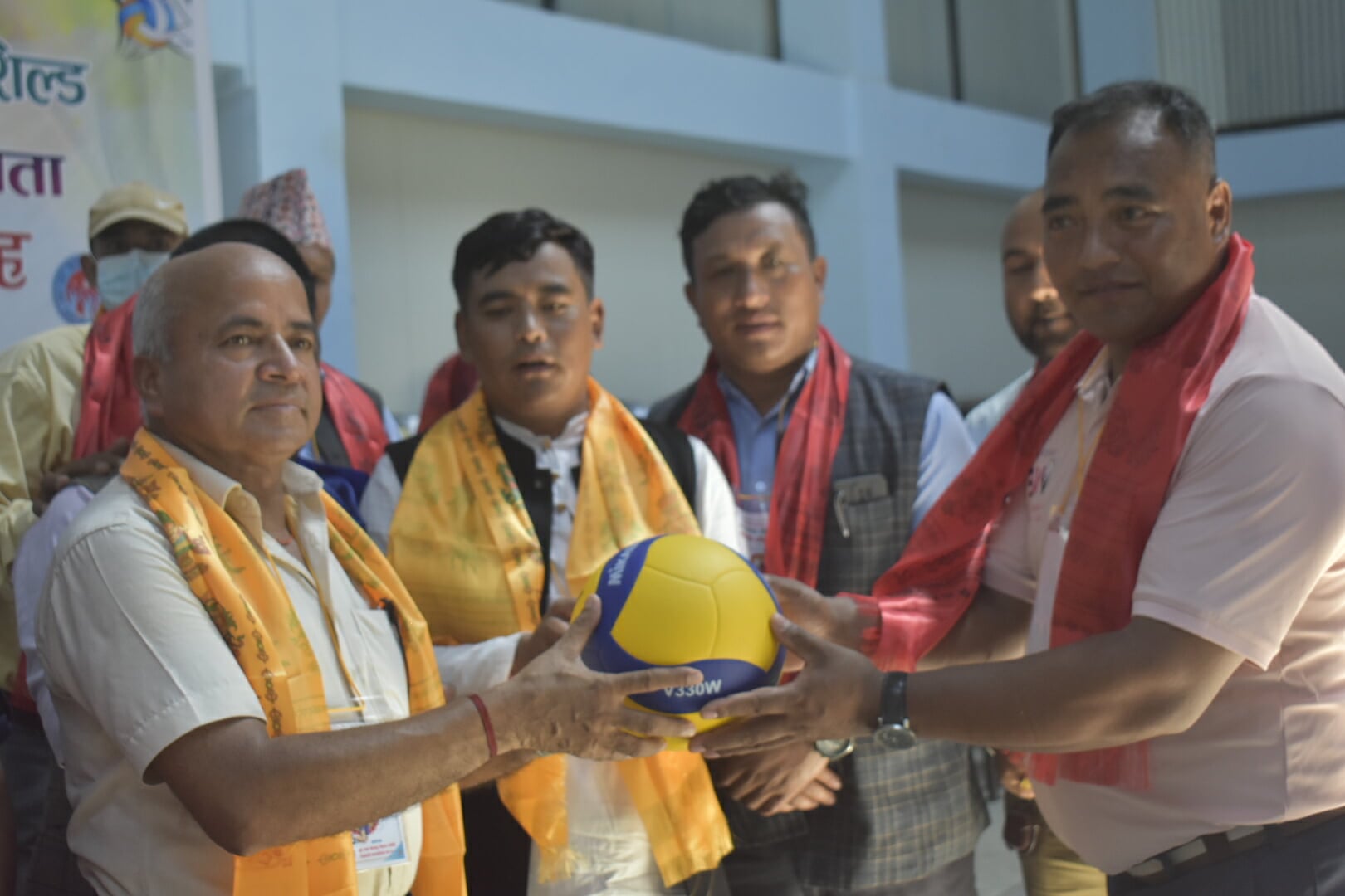 सिपापोखरेमा गाउँपालिकास्तरीय भलिबलको रौनक