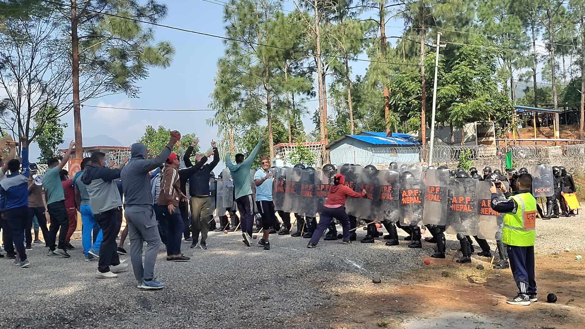 बन्देउमा भिड नियन्त्रण र कफ्र्यु व्यवस्थापनका कृतिम घटना अभ्यास