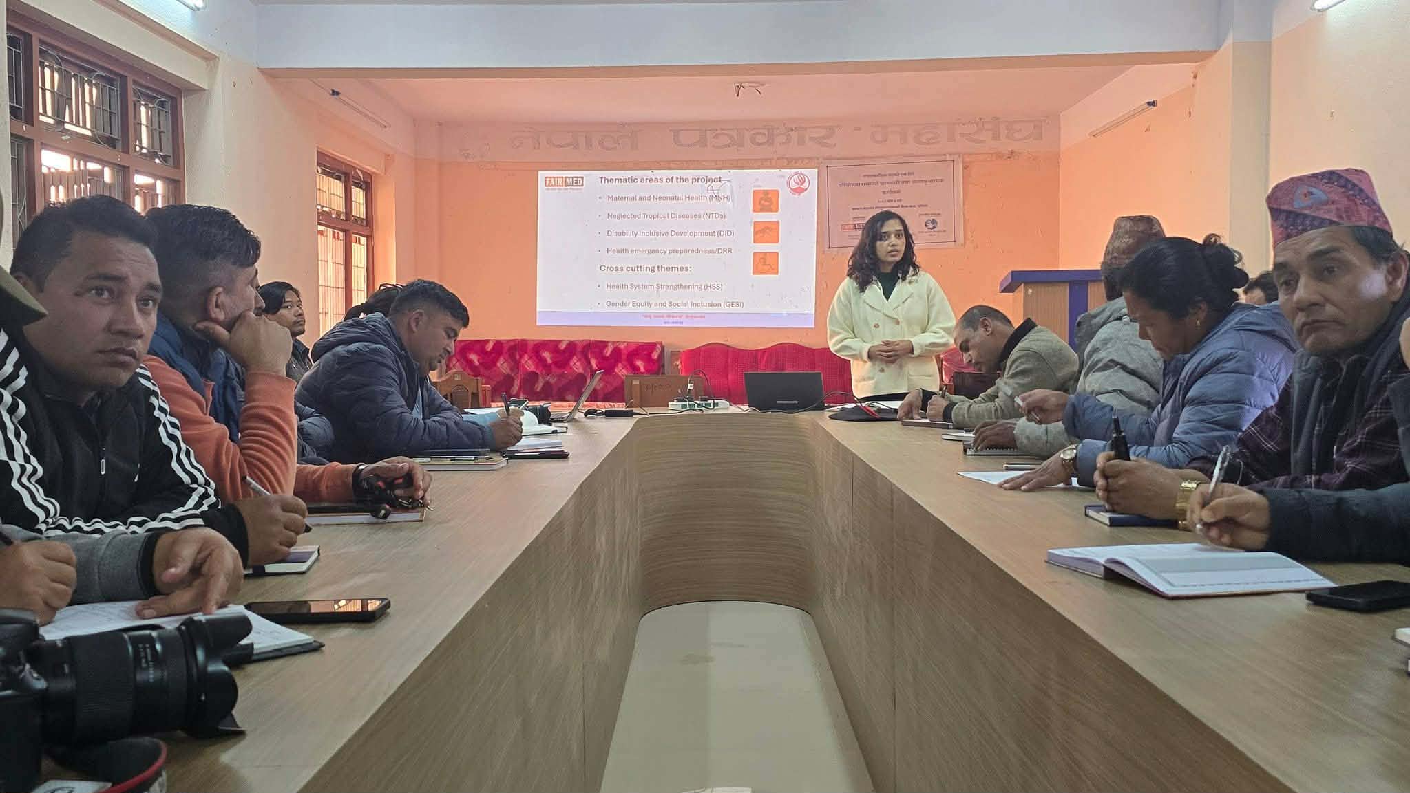 सञ्चारकर्मीहरूसँग सिन्धु स्वास्थ्य परियोजनाबारे एकदिने अन्तरक्रिया चाेतारामा सम्पन्न